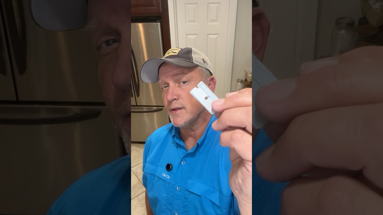 Edible Razor Blade Prop #shorts