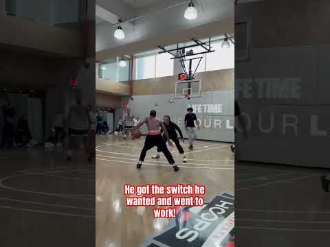 Immanuel Quickley wanted to get switched onto Jalen Brunson