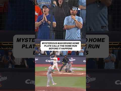 Mystery Man in Toronto ๐ค #bluejays #mlb #worldseries