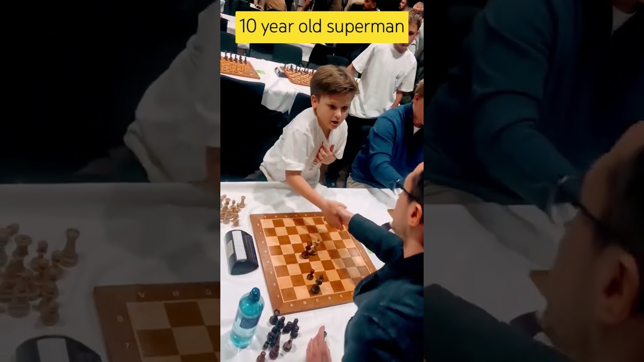 When a 10 year old Superman beats an International Master! #chess #viral #trendinf
