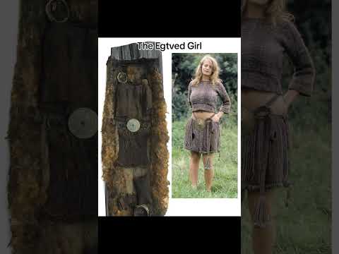 Rare Bronze Age clothing! #history #denmark #egtvedgirl