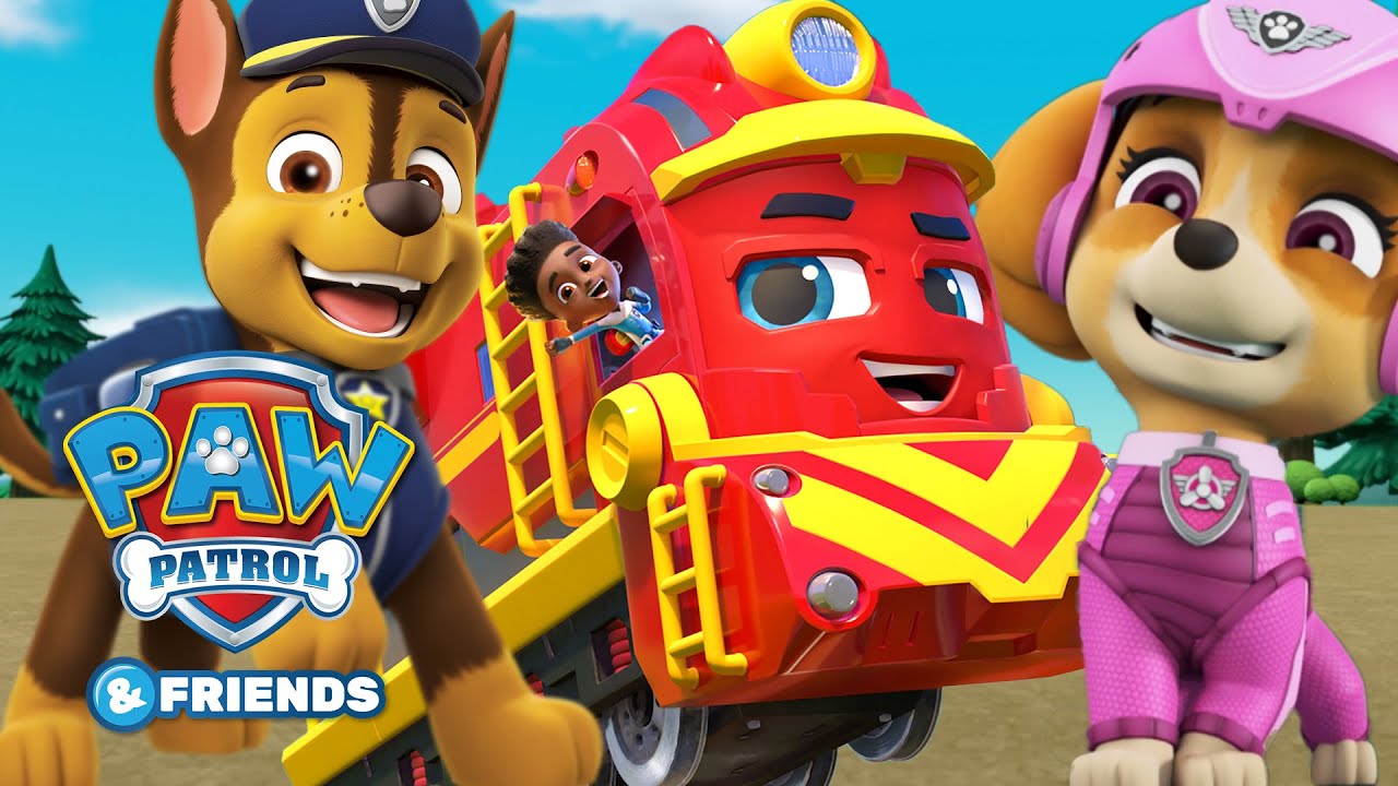 Exciting PAW Patrol & Mighty Express Episodes! 🚒🚂 Fun Cartoons & Songs for Kids