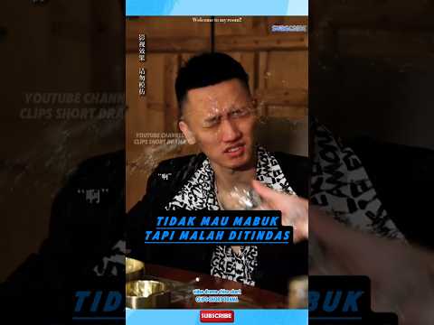 disiram karena tidak mau meminum minuman itu 😧 #dramachina #drama #dramachannel #short