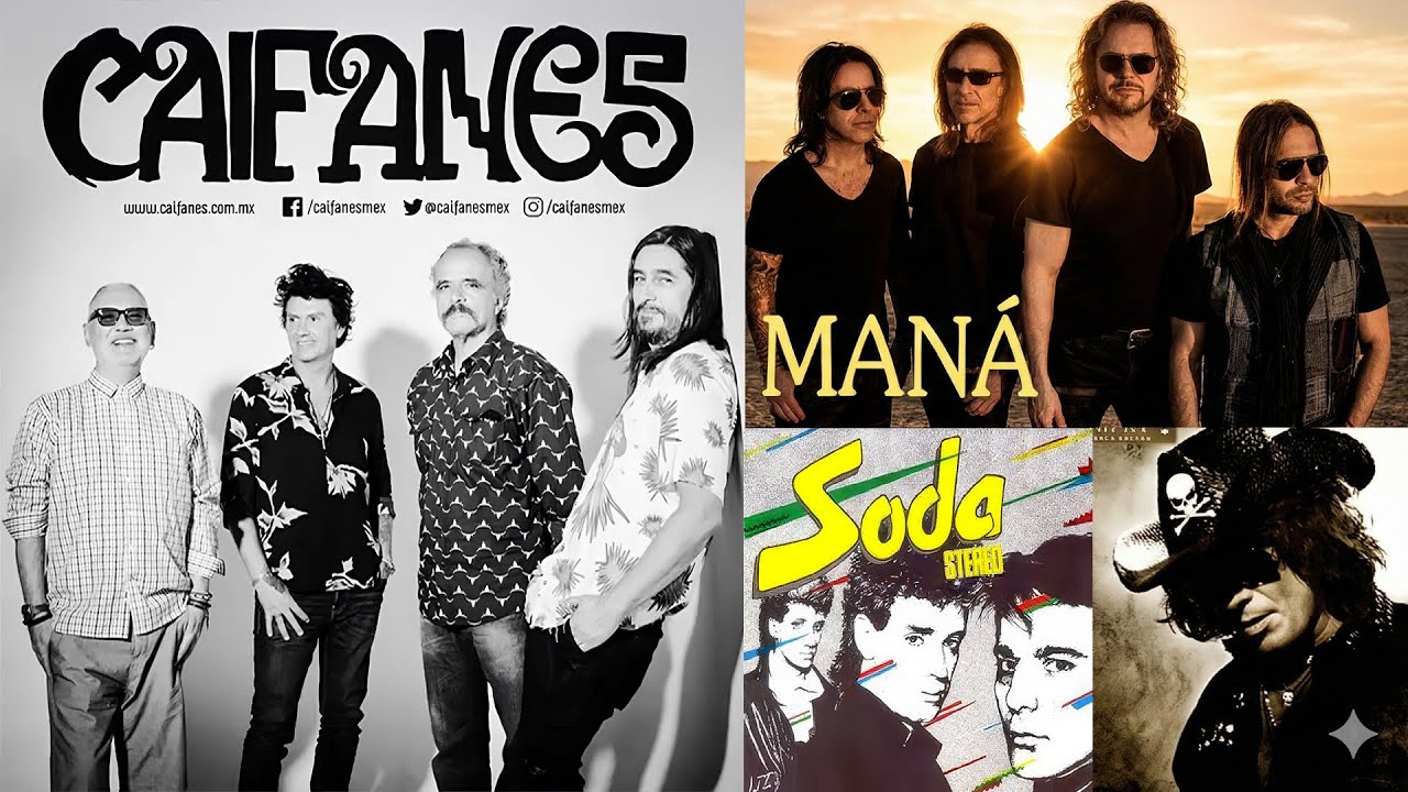 Clásicos del Rock en Español: Caifanes, Maná, Soda y más