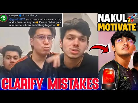 NAKUL Ayogi Clarify SOUL BMIC Mistakes🚀😱 Reply Why No Chance Thunder🚨 NakuL on SOUL Main Issues 👀