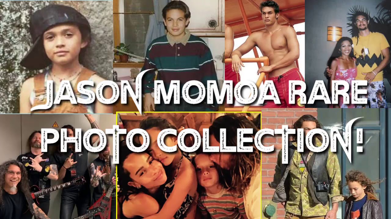 Rare Childhood to Family Photos of Jason Momoa 📸