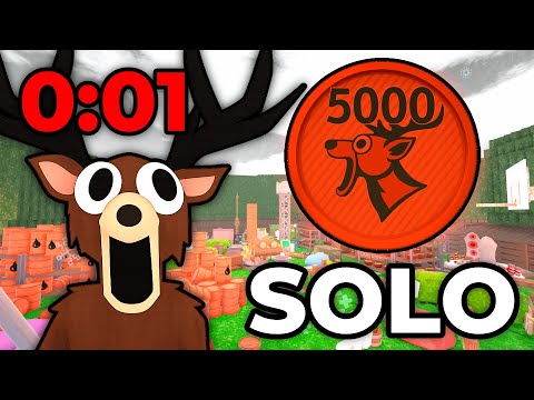 How I SPEEDRAN 5,000 NIGHTS In THIS FOREST! (40 HOURS)