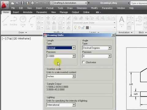 AutoCAD 2012 2D Drawing Tutorial 📐