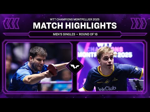 Dimitrij Ovtcharov vs Truls Moregard | MS R16 | #WTTMontpellier 2025