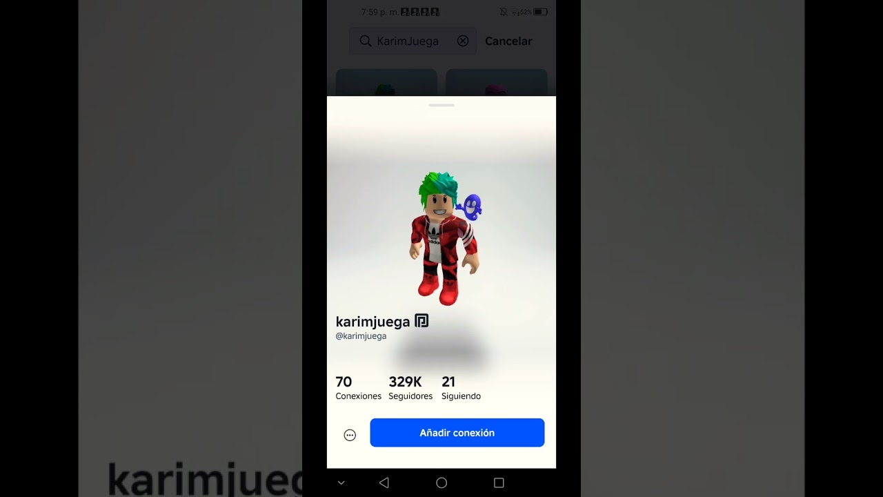 encontré a Karim juega #roblox