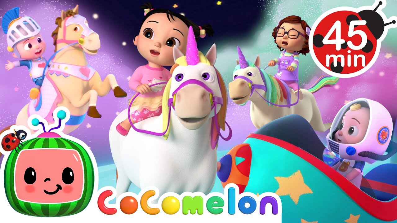 Kids Play Pretend: Pony & Unicorn Rides 🦄