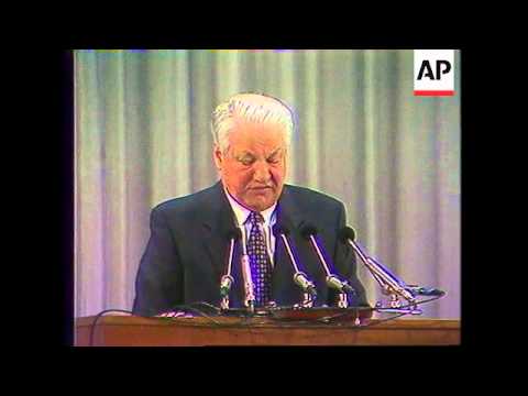 Yeltsin Declares Bid for Second Presidential Term 🇷🇺