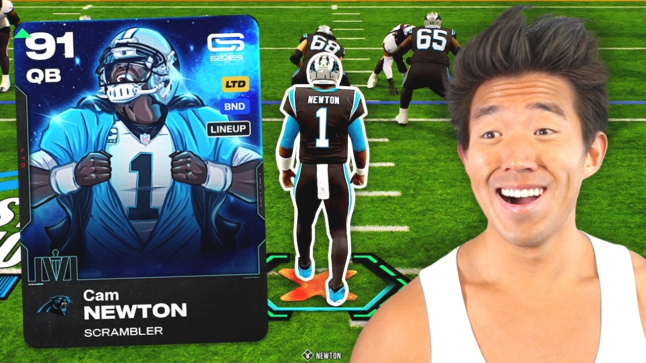 Cam Newton Dominates in Madden 26 with New Card