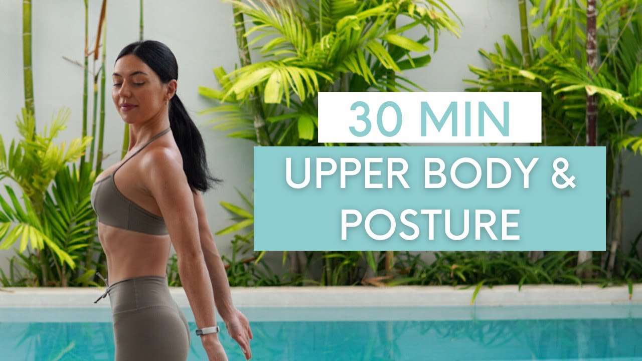 30-Min Upper Body Pilates for Strength & Posture 💪