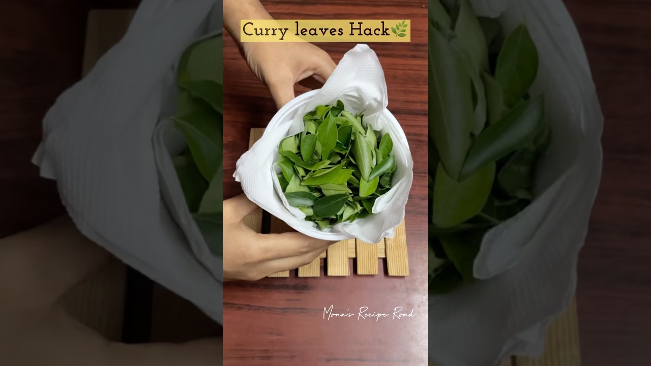 Long-term Storage Tips for Curry Leaves 🌿