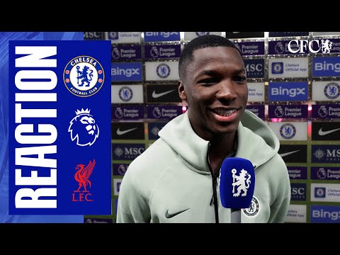 CAICEDO reacts after yet ANOTHER screamer! π€ | Chelsea 2-1 Liverpool | Premier League 2025/26