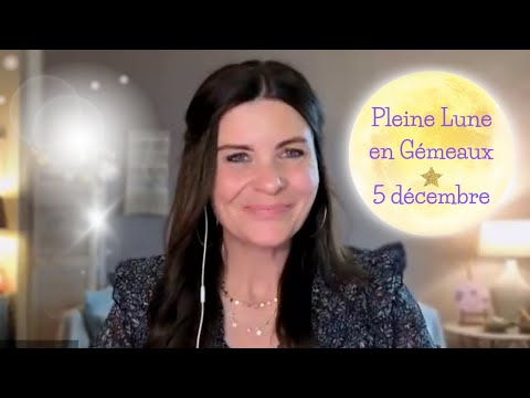 Pleine Lune en Gémeaux le 5 décembre 2025 🌕