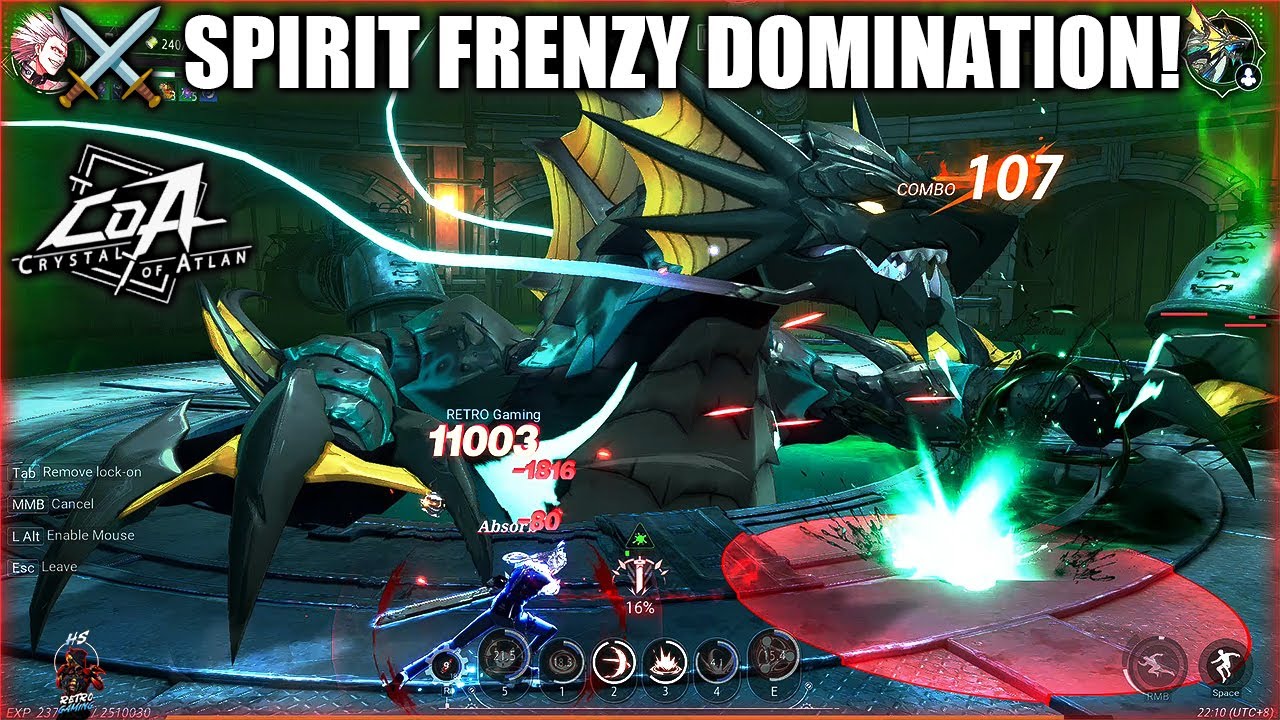 Crystal of Atlan: Spirit Frenzy Solo Ranking Tips ✨