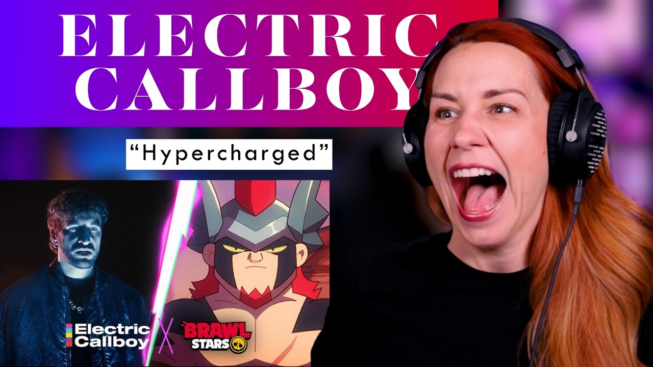 This Video Game Collab Is FIRE! Vocal ANALYSIS of Electric Callboy and Brawlstars in "Hypercharged"