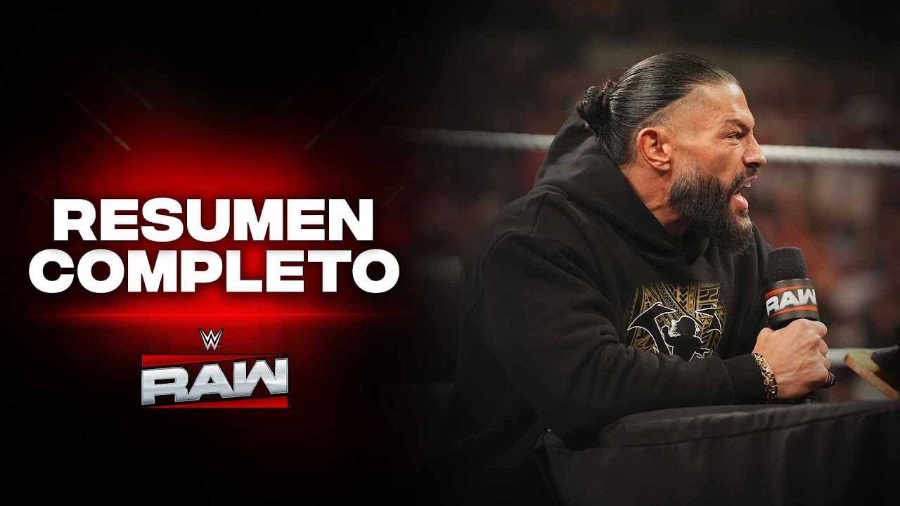 Resumen de Raw 4 de Mayo, 2026 📝