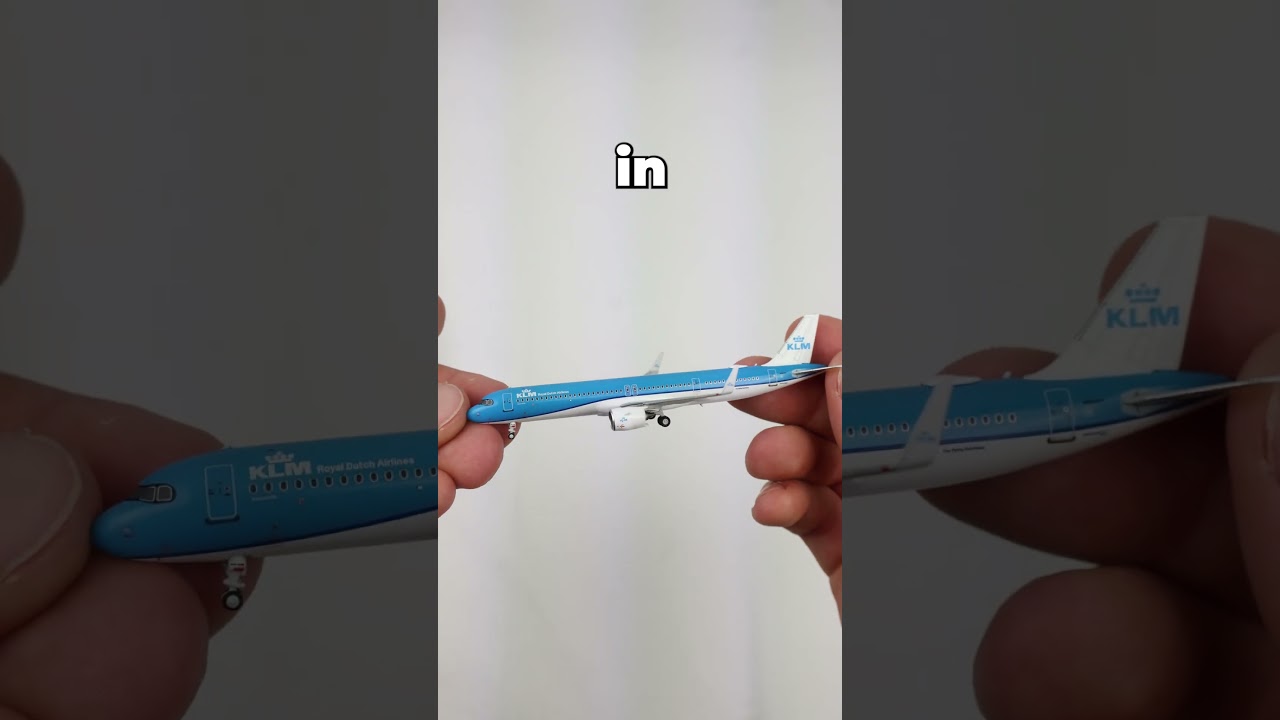 Review of the KLM A321neo 1:400 Scale Model by NG Models