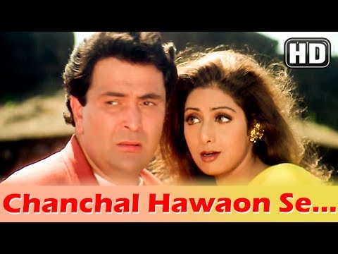 Chanchal Hawaon Se...Hakka Yella Ye (HD) - Kaun Sachcha Kaun Jhootha Song - Sridevi - Rishi Kapoor