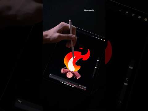 How to animate fire in Procreate 🔥