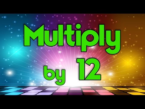 Multiply by 12 | Learn Multiplication | Multiply By Music | Jack Hartmann