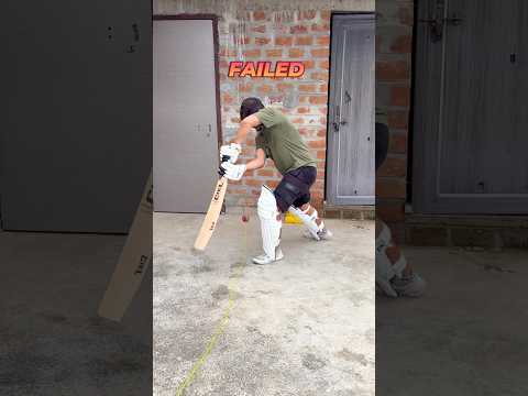 Practice hard if you want to become a Cricketer!🔥#cricket #cricketshorts #cricketpractice