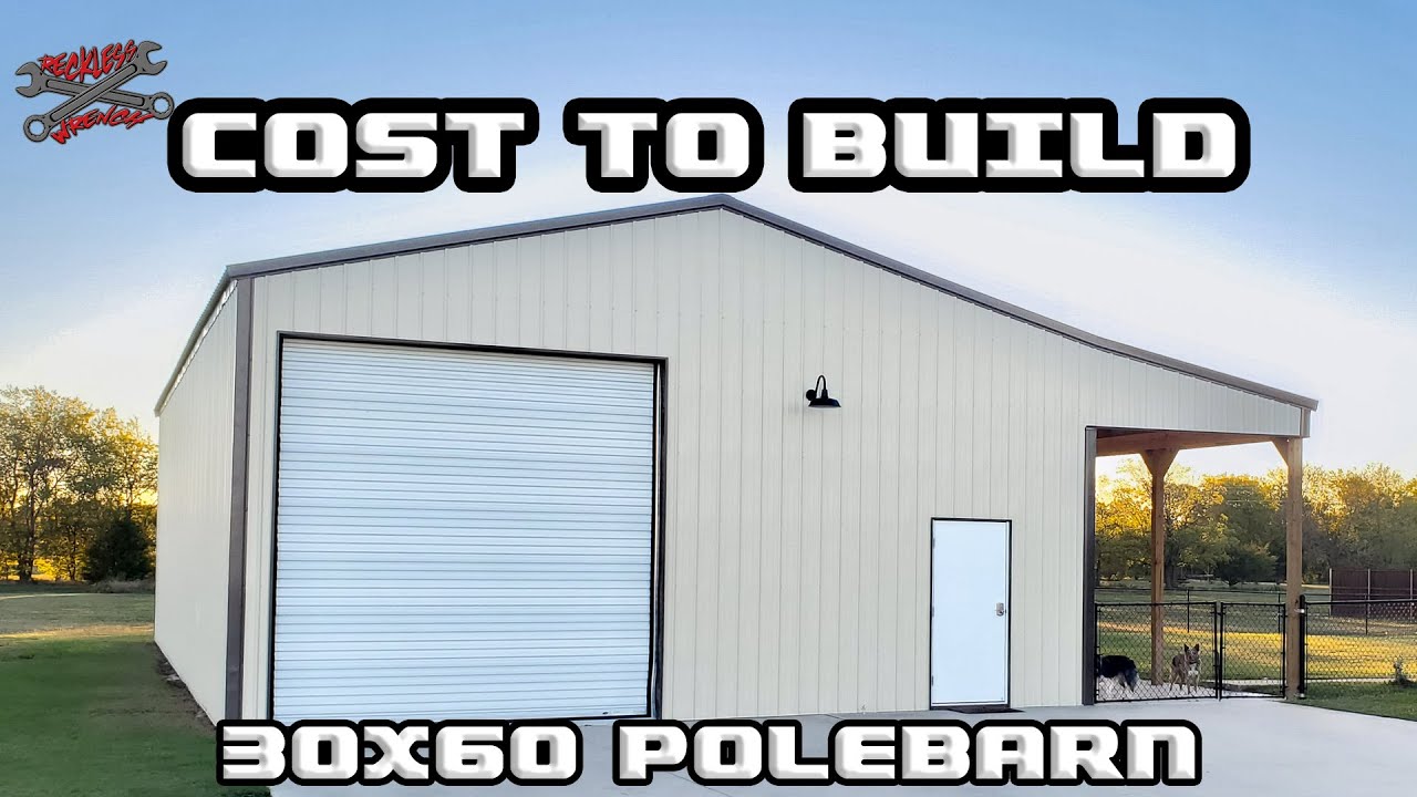 30x60 Pole Barn Cost Guide 🏗️