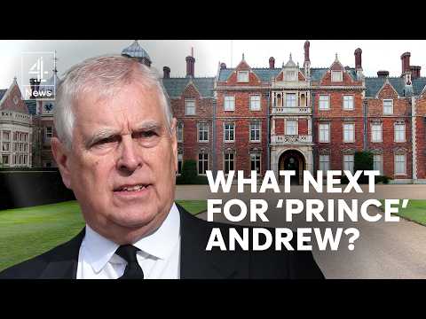 Andrew still in line to throne after losing prince title