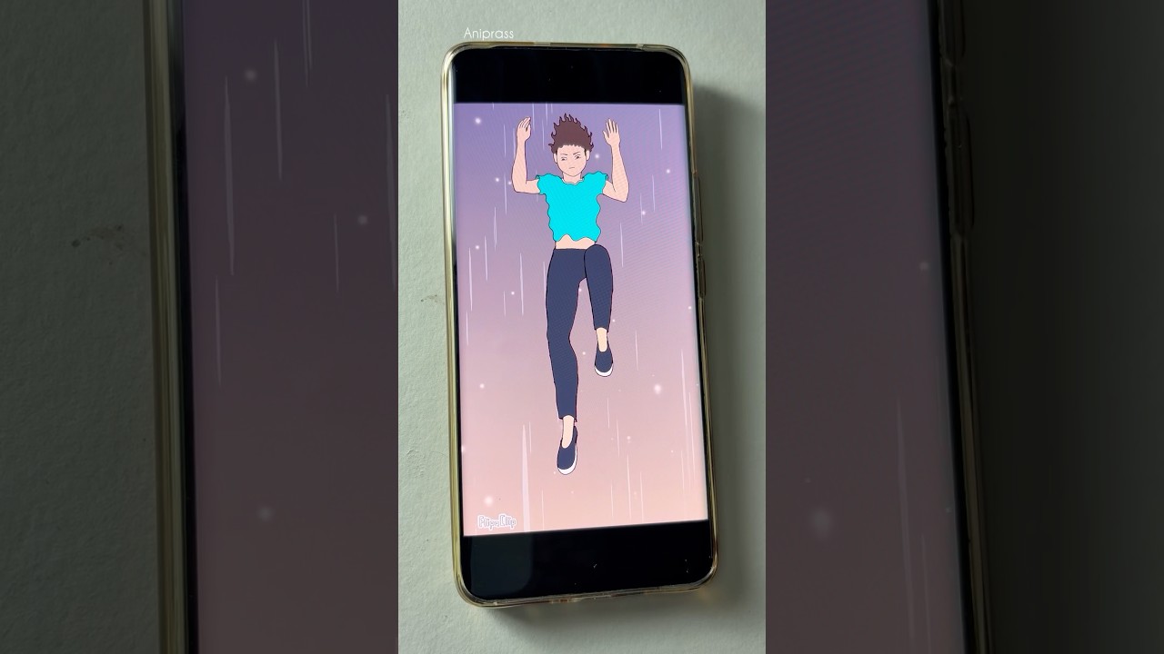 Superhero Landing Animation on Mobile π