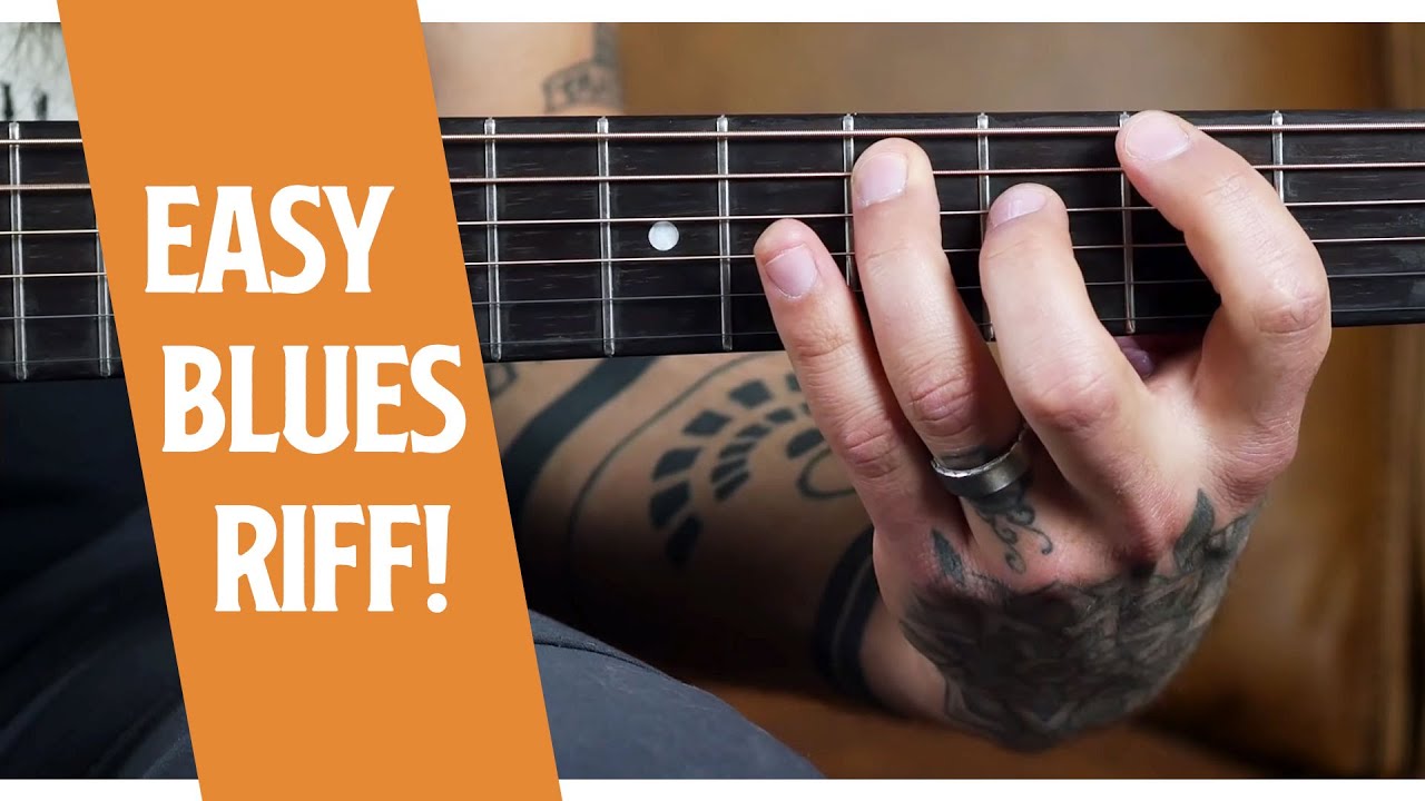 Learn Blues Guitar Riffs in Any Key 🎸