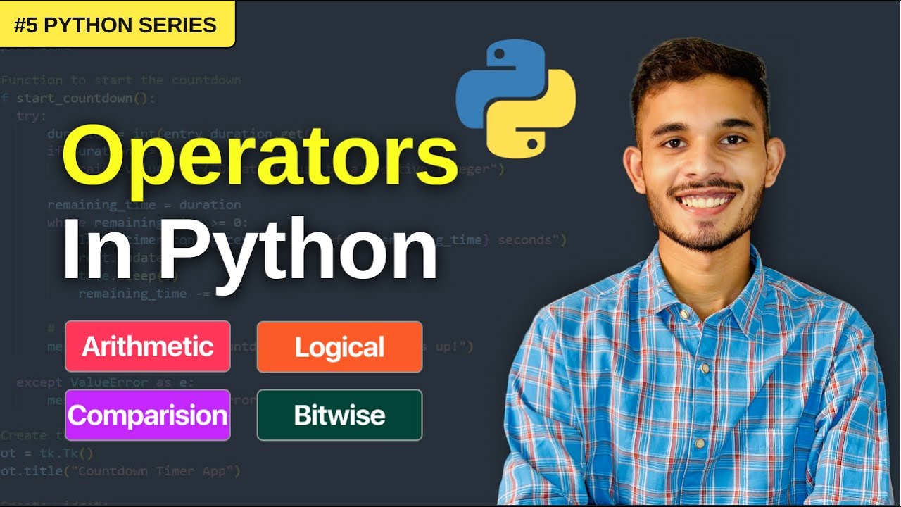 Python Operators Explained: Beginner to Advanced Guide 🚀