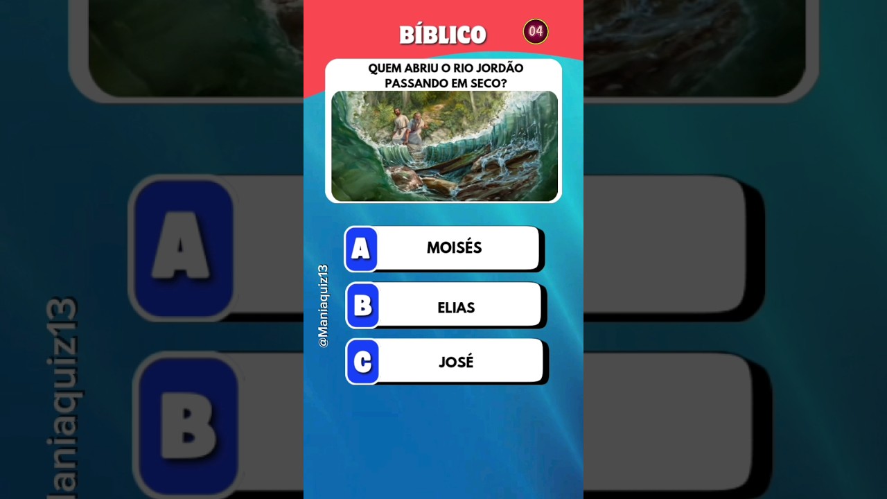 Quiz Bíblico. #quizbiblico
