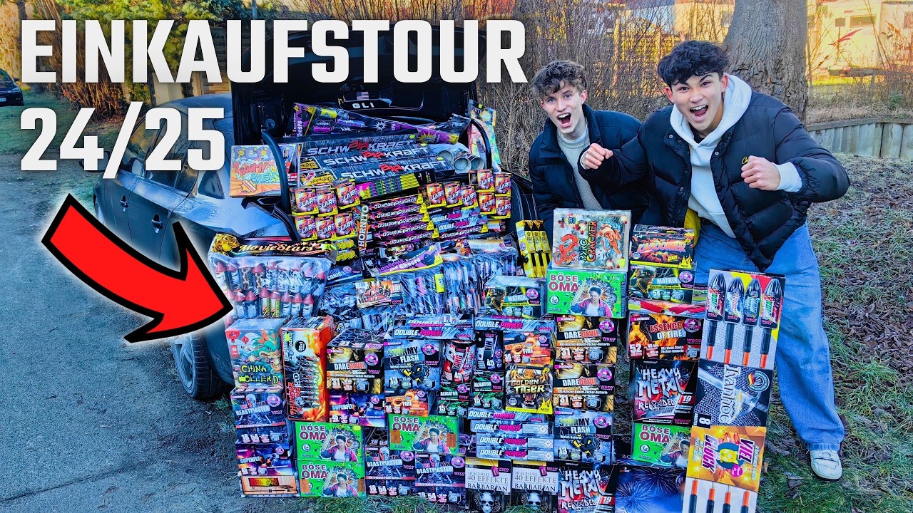 XXL 1000€ EINKAUFSTOUR für Silvester 24/25🔥