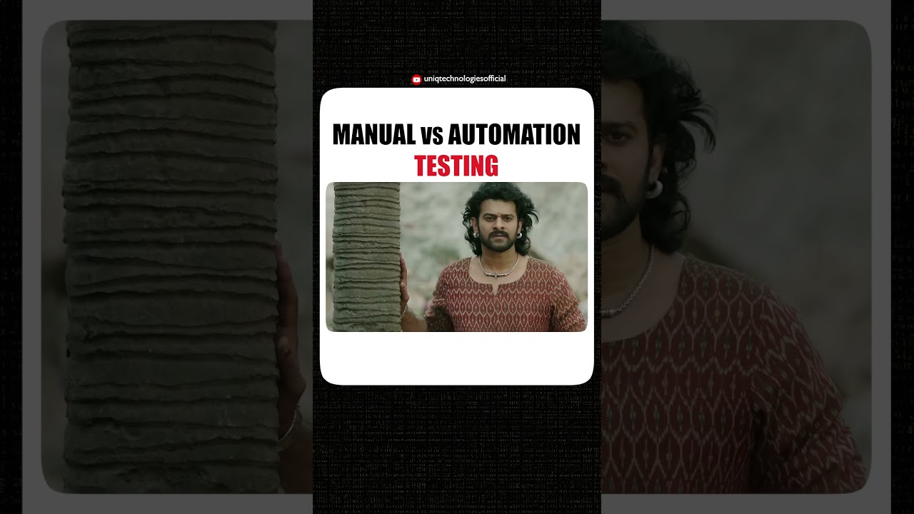 Manual vs Automation Testing Explained 🔍