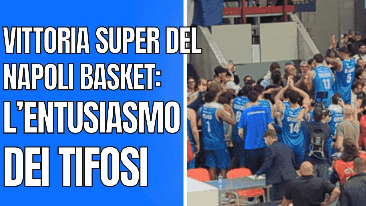 Vince il Napoli Basket! 💙 Esplode il Palazzetto con una Vittoria Epica contro Reggiana