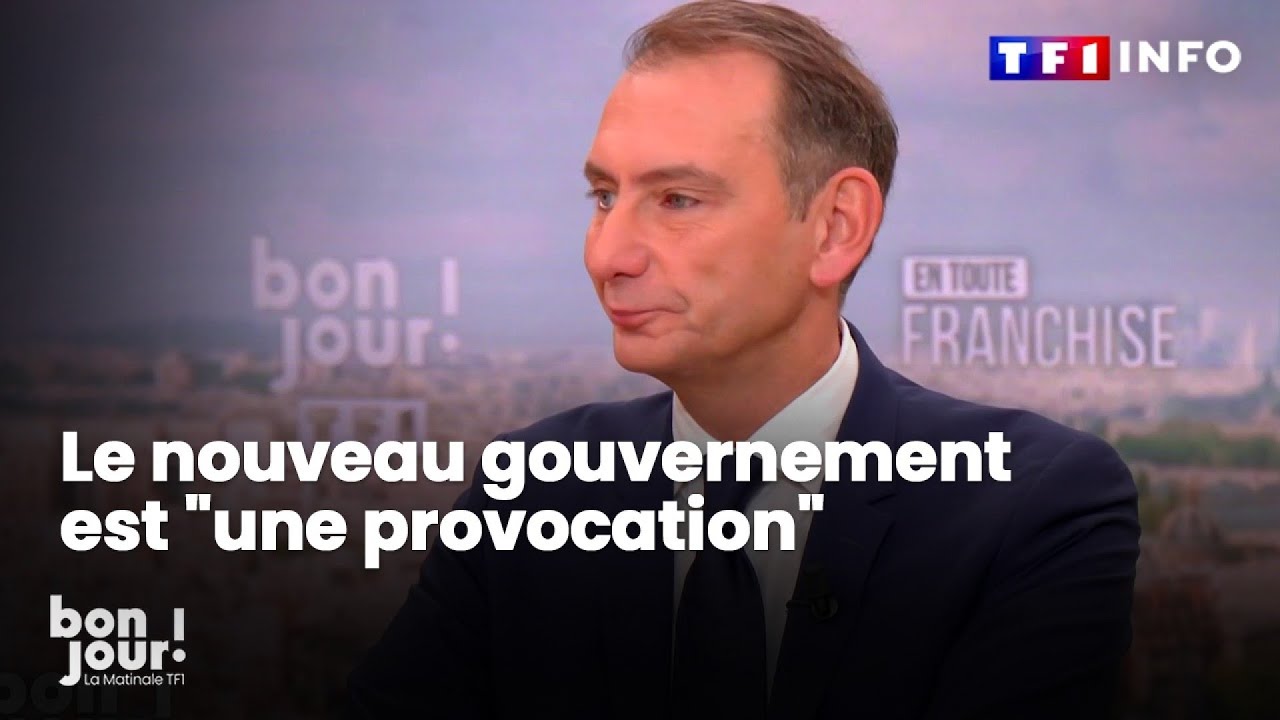 Laurent Jacobelli critique le nouveau gouvernement : « Là clairement on nous a fait un bras d'honneur »