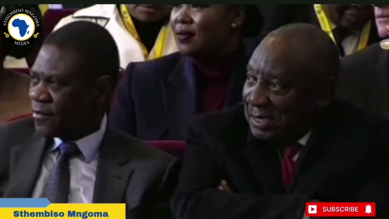 Powerful Speech by Dr. John Hlophe: Praising Ramaphosa Live