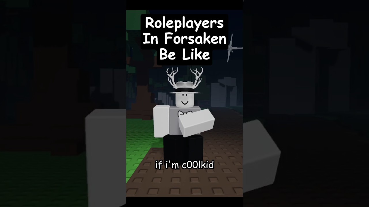 Hilarious Forsaken Roleplay Moments on Roblox ๐ญ