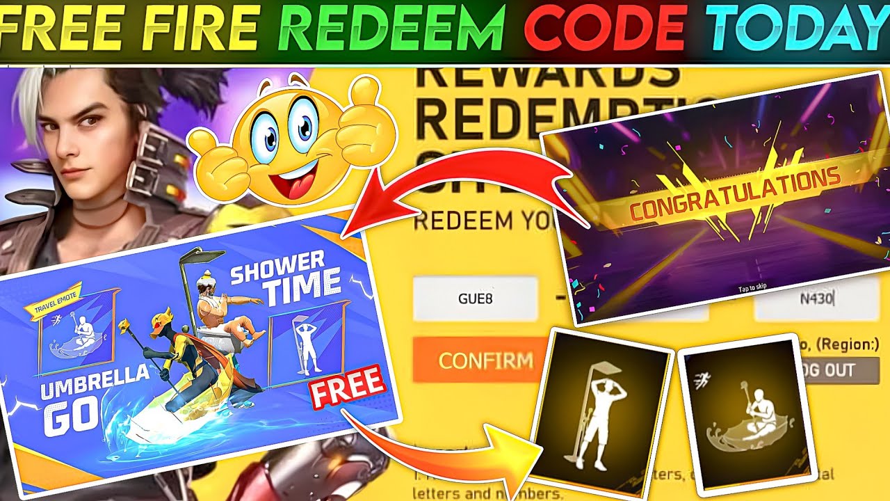 Free Fire Redeem Codes for April 9 🎁