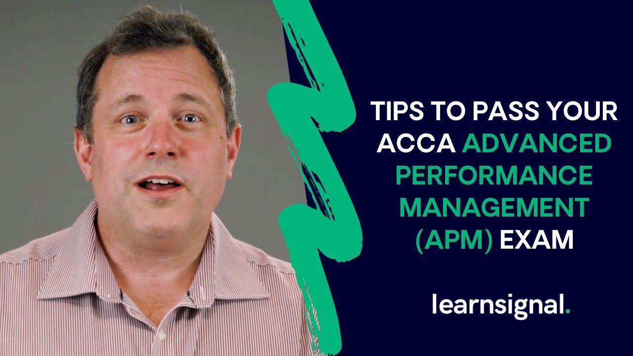Ace Your ACCA APM Exam with Expert Tips π
