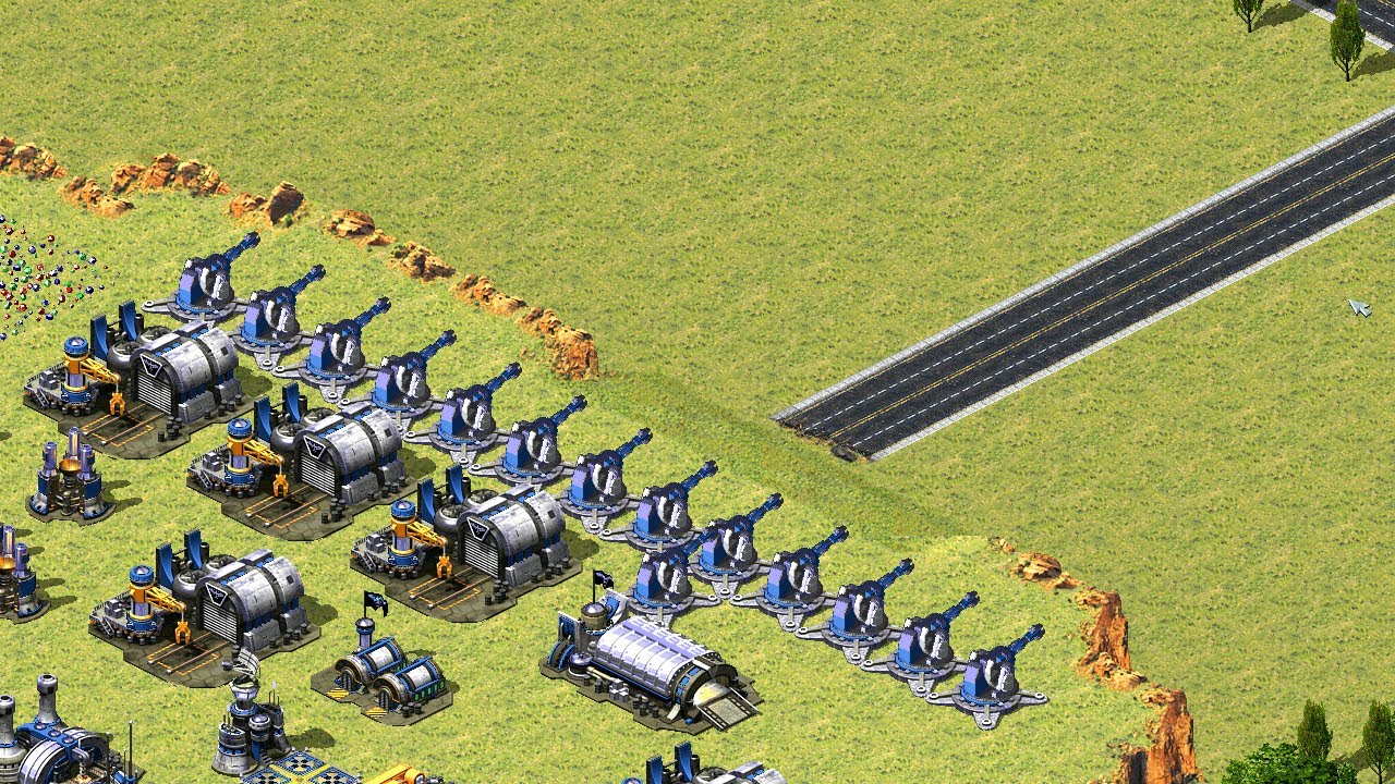 Red Alert 2: Yuri's Revenge 7v1 Hard AI 🇫🇷