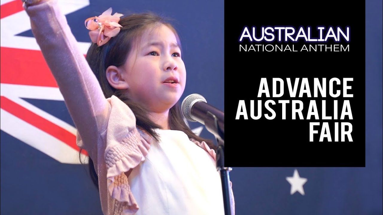 Advance Australia Fair 🇦🇺 | National Anthem with Lyrics | Inspiring Performance