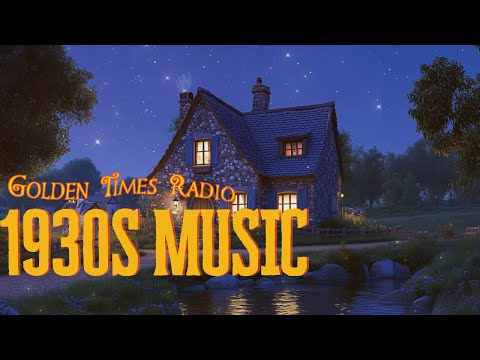 Vintage Classic Music 1930s Playing in Another Room With Stars In The Sky | Classic 1930s Music