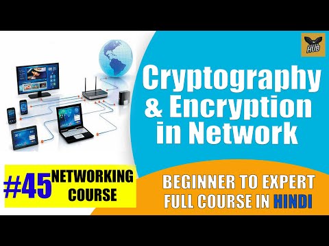 Cryptography in Networks | Encryption & Decryption Model (Cipher) [Hindi] | Networking Course #45