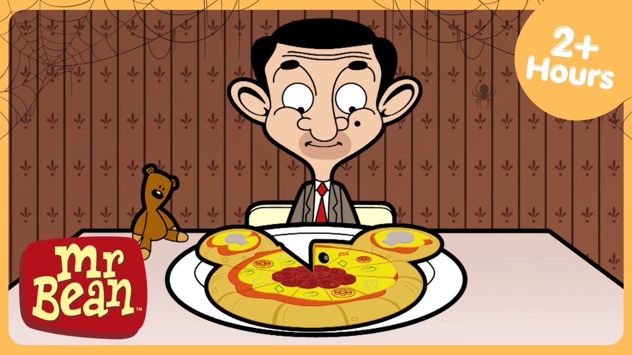 مستر بين والبيتزا المرعبة للأطفال 🍕👻