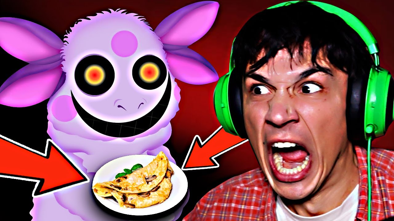 Проклятый омлет и гонит Лунтик X! 😱