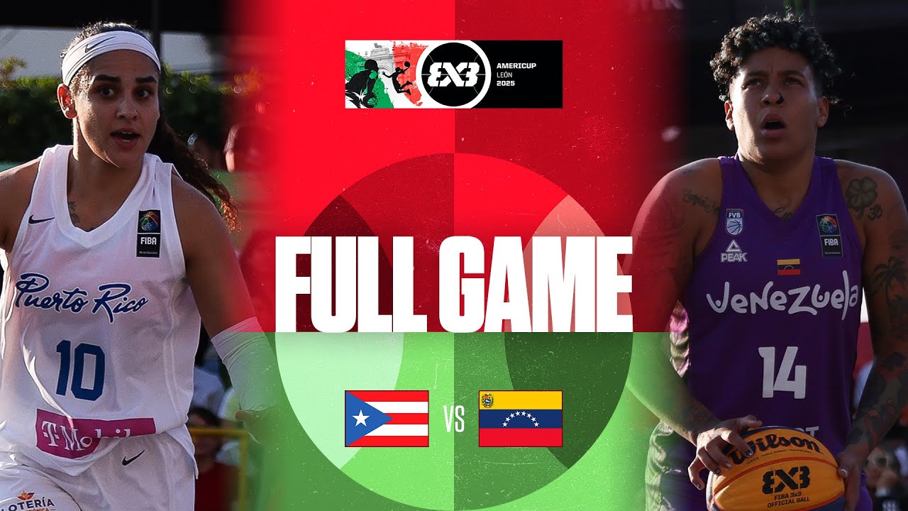 Puerto Rico 🇵🇷 vs Venezuela 🇻🇪 | Women | FIBA 3x3 AmeriCup 2025